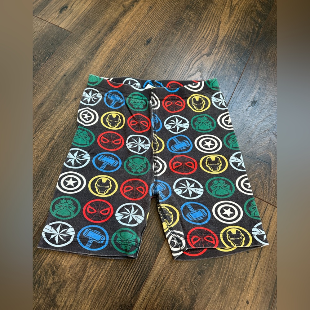 Hanna Andersson Boys Marvel Comic Pajama Shorts Size 140/10